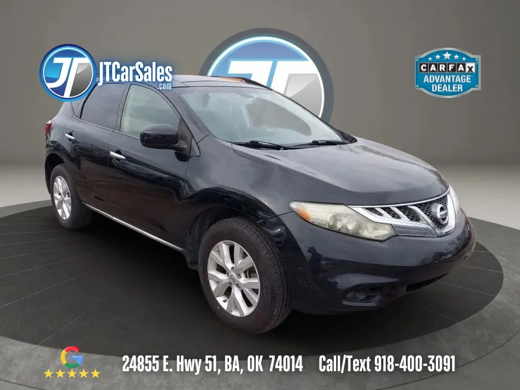Black 2014 Nissan Murano SL Sport Utility 4D for sale in Broken Arrow, OK