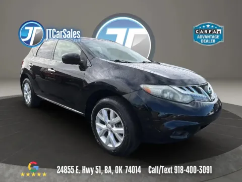 Black 2014 Nissan Murano SL Sport Utility 4D for sale in Broken Arrow, OK