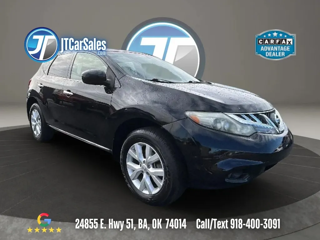Black 2014 Nissan Murano SL Sport Utility 4D for sale in Broken Arrow, OK