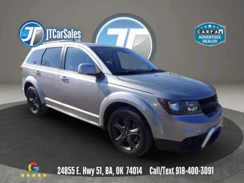 Silver 2020 Dodge Journey Crossroad Sport Utility 4D for sale in Broken Arrow, OK