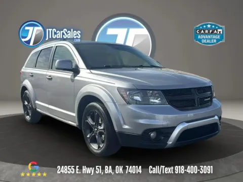 Silver 2020 Dodge Journey Crossroad Sport Utility 4D for sale in Broken Arrow, OK