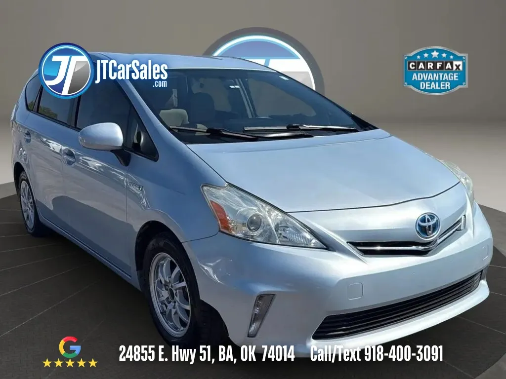 Black 2014 Toyota Prius v Three Wagon 4D for sale in Broken Arrow, OK