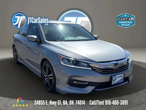 Gray 2017 Honda Accord Sport Sedan 4D for sale in Broken Arrow, OK