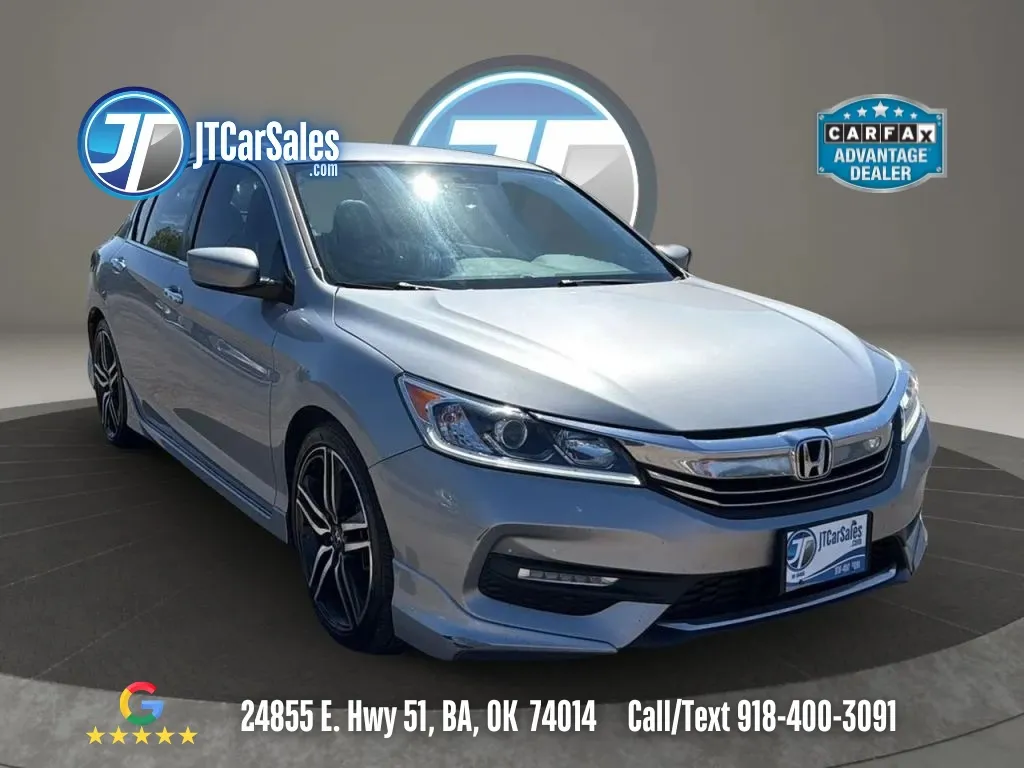 Gray 2017 Honda Accord Sport Sedan 4D for sale in Broken Arrow, OK