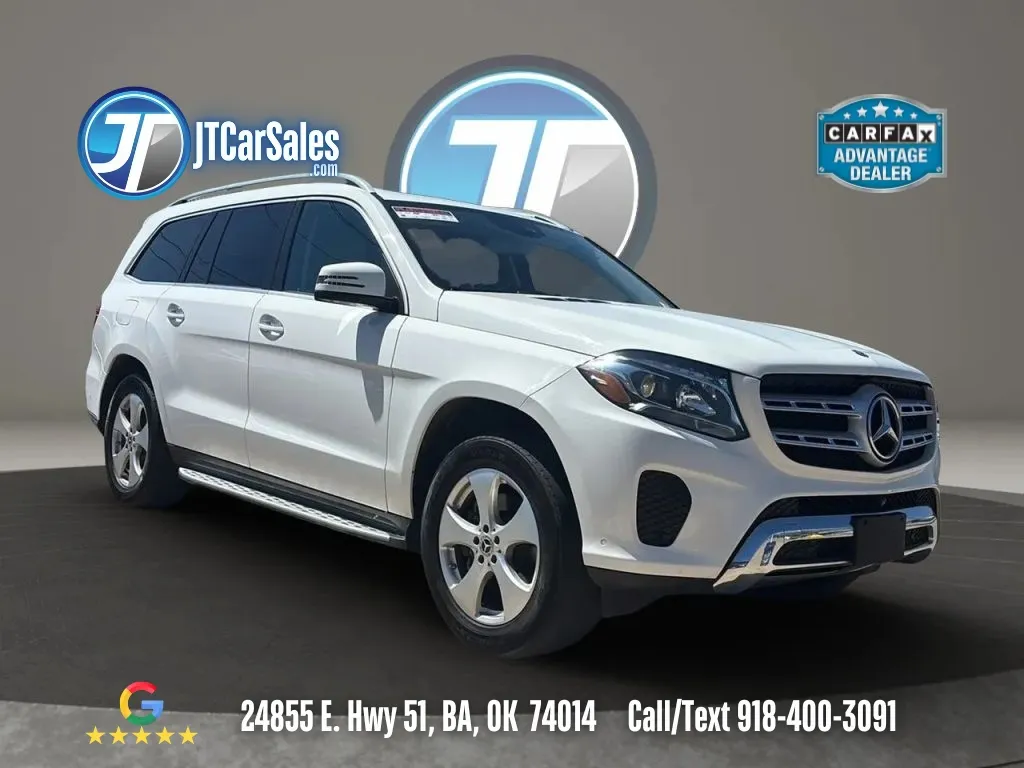 White 2017 Mercedes-Benz GLS 450 Sport Utility 4D for sale in Broken Arrow, OK