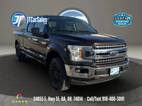 Red 2018 Ford F-150 Super Cab XLT Pickup 4D 6 1/2 ft for sale in Broken Arrow, OK