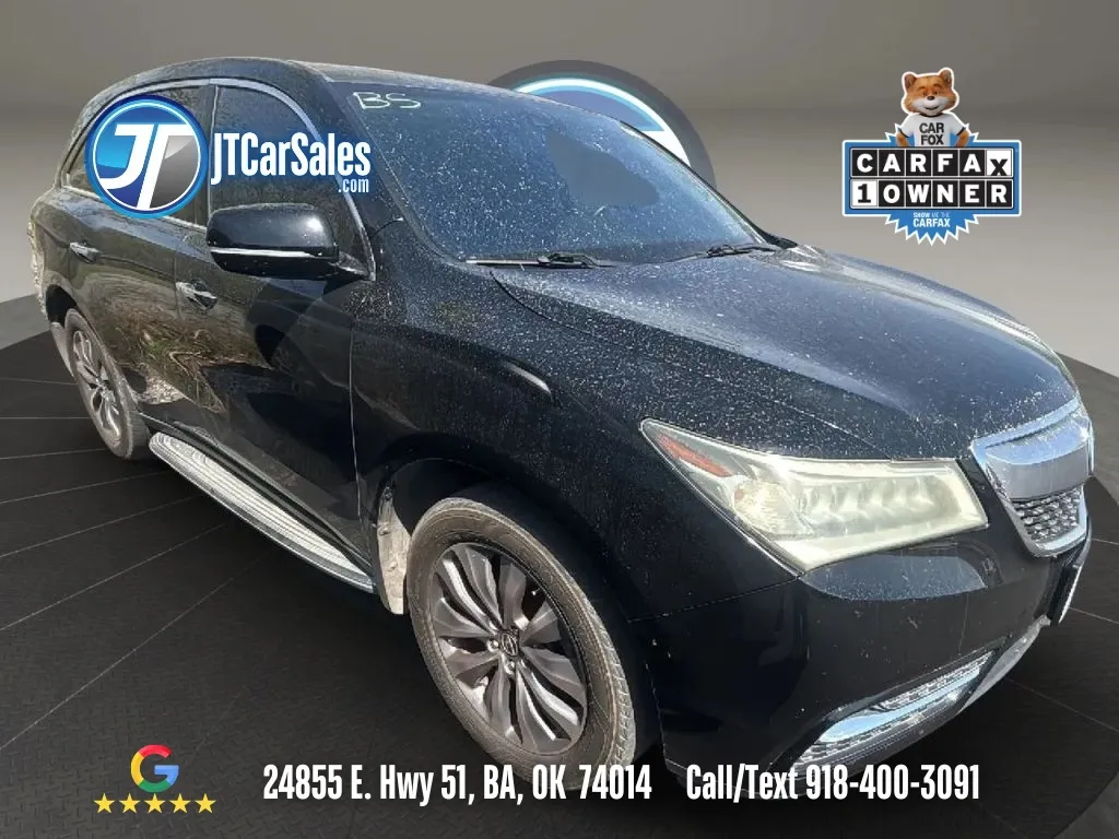 Black 2015 Acura MDX SH-AWD Sport Utility 4D for sale in Broken Arrow, OK