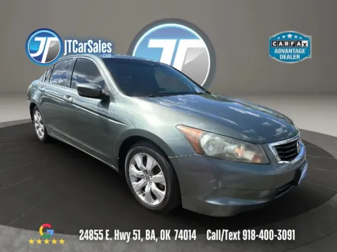Gray 2010 Honda Accord EX Sedan 4D for sale in Broken Arrow, OK