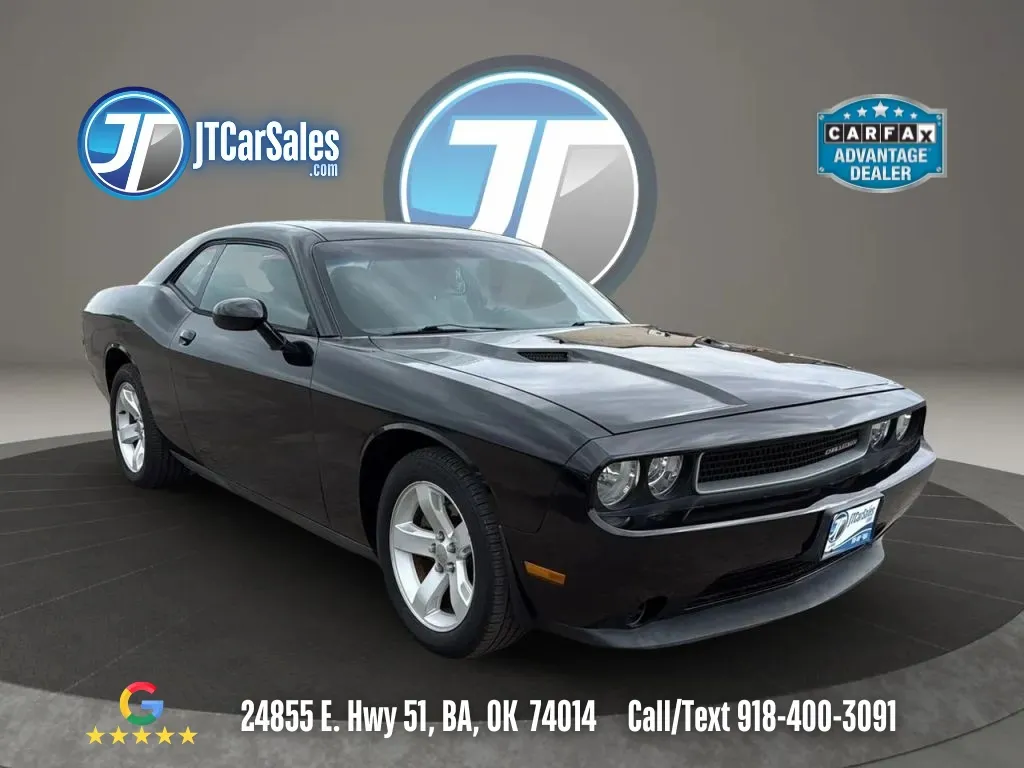 Black 2014 Dodge Challenger SXT Coupe 2D for sale in Broken Arrow, OK