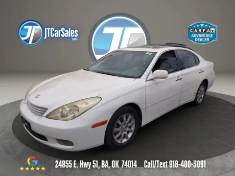 White 2002 Lexus ES 300 Sedan 4D for sale in Broken Arrow, OK