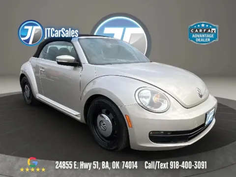 Beige 2013 Volkswagen Beetle 2.5L Convertible 2D for sale in Broken Arrow, OK