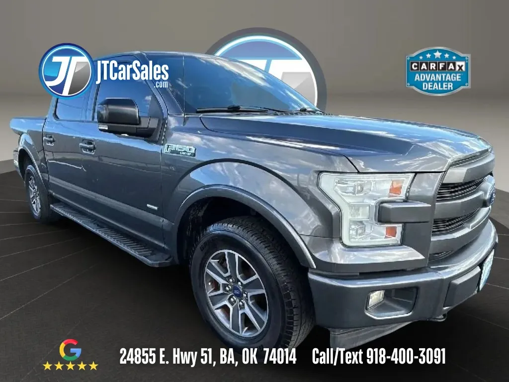 2017 Ford F-150 SuperCrew Cab Lariat Pickup 4D 5 1/2 ft for sale in Broken Arrow, OK