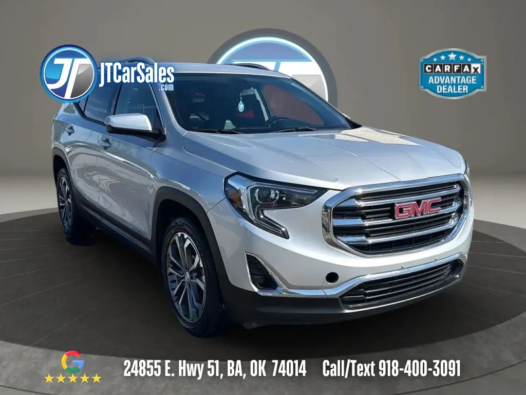Silver 2019 GMC Terrain SLT Sport Utility 4D for sale in Broken Arrow, OK