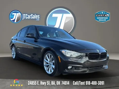 Black 2017 BMW 3 Series 320i xDrive Sedan 4D for sale in Broken Arrow, OK