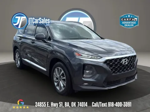 Gray 2020 Hyundai Santa Fe 2.4 SEL Sport Utility 4D for sale in Broken Arrow, OK