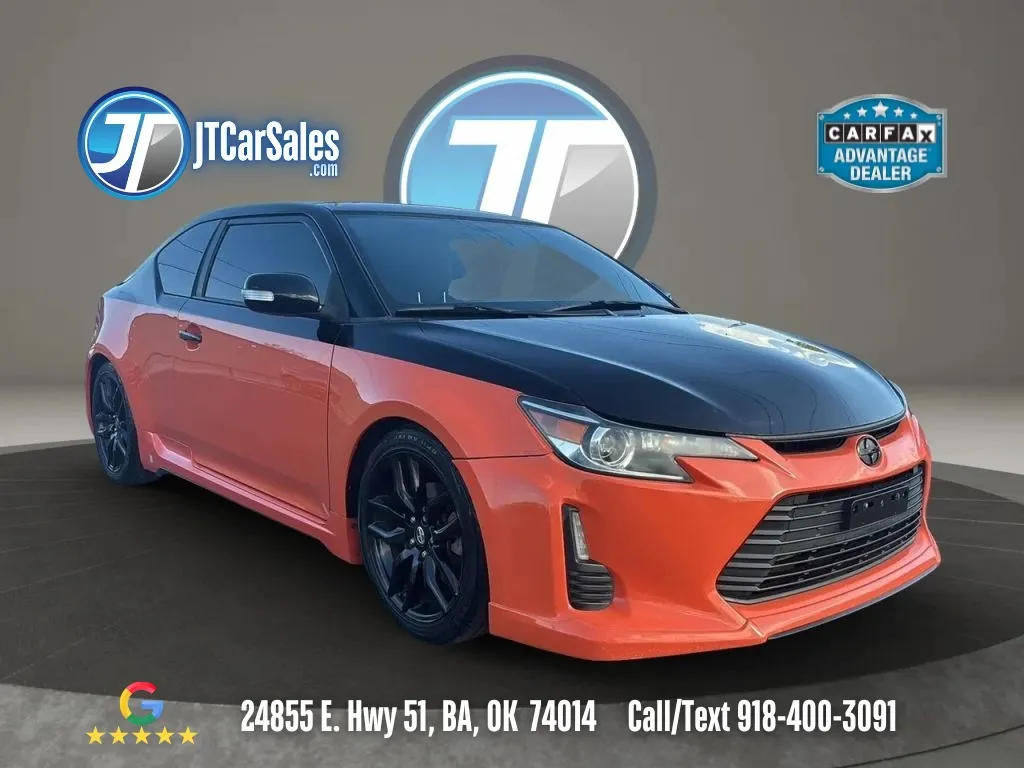 Orange 2015 Scion tC Hatchback Coupe 2D for sale in Broken Arrow, OK