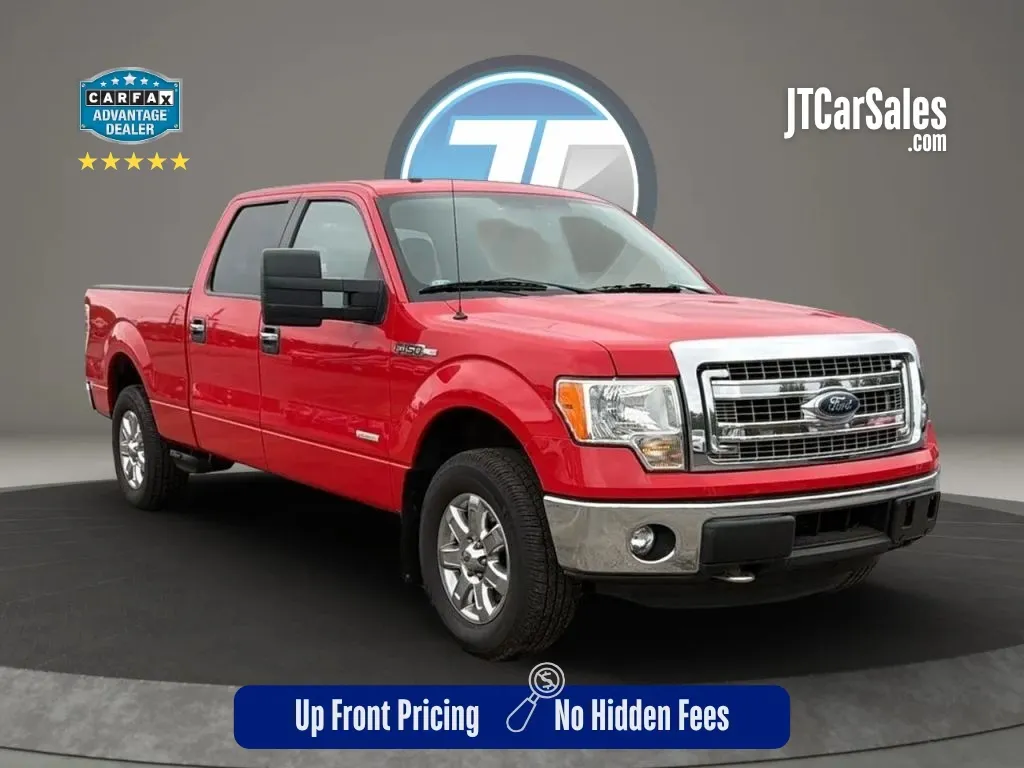 Red 2014 Ford F-150 SuperCrew Cab XLT Pickup 4D 6 1/2 ft for sale in Broken Arrow, OK