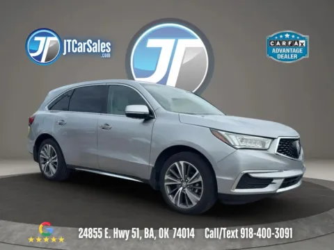 Gray 2018 Acura MDX Technology Pkg Sport Utility 4D for sale in Broken Arrow, OK