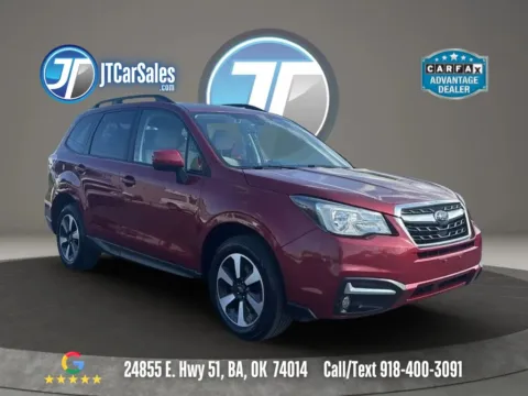 Red 2018 Subaru Forester 2.5i Premium Sport Utility 4D for sale in Broken Arrow, OK