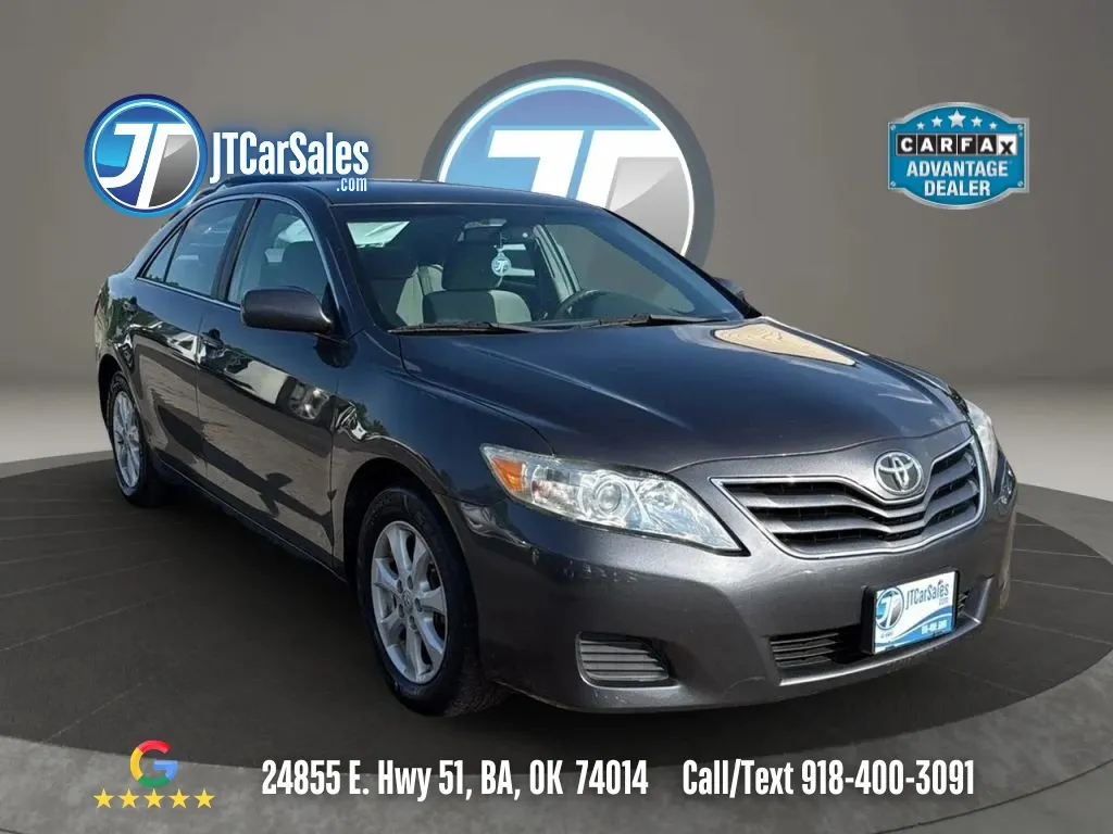 Gray 2010 Toyota Camry LE Sedan 4D for sale in Broken Arrow, OK