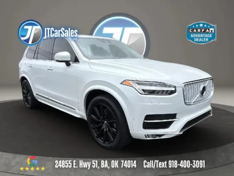 White 2017 Volvo XC90 T6 Inscription Sport Utility 4D for sale in Broken Arrow, OK