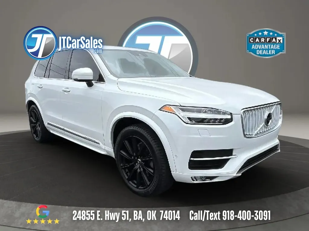 White 2017 Volvo XC90 T6 Inscription Sport Utility 4D for sale in Broken Arrow, OK