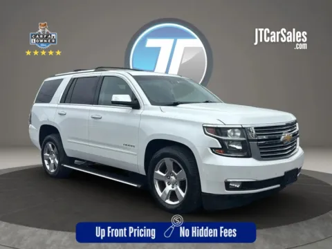 White 2017 Chevrolet Tahoe Premier Sport Utility 4D for sale in Broken Arrow, OK