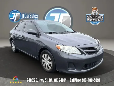 Gray 2011 Toyota Corolla LE Sedan 4D for sale in Broken Arrow, OK