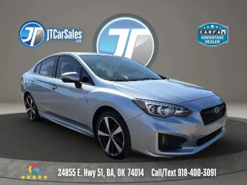 Silver 2017 Subaru Impreza 2.0i Sport Sedan 4D for sale in Broken Arrow, OK