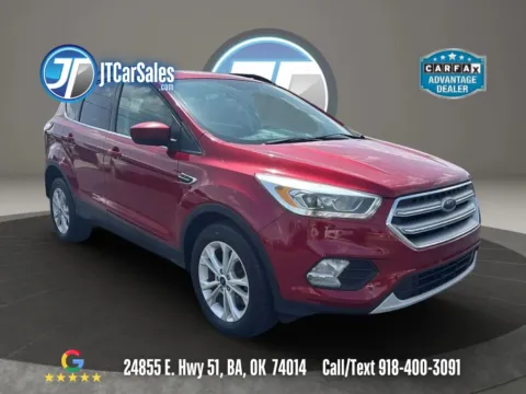 Red 2017 Ford Escape SE Sport Utility 4D for sale in Broken Arrow, OK
