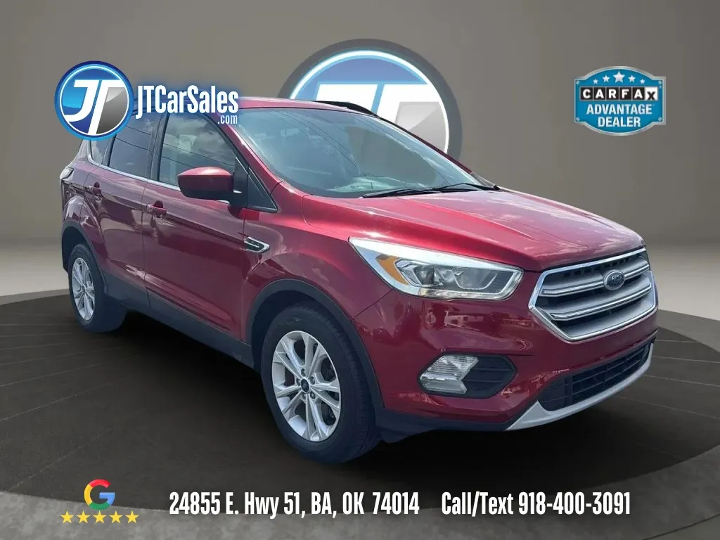 Red 2017 Ford Escape SE Sport Utility 4D for sale in Broken Arrow, OK