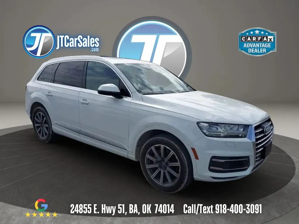 White 2017 Audi Q7 2.0T Premium Plus Sport Utility 4D for sale in Broken Arrow, OK