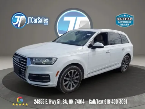 White 2017 Audi Q7 2.0T Premium Plus Sport Utility 4D for sale in Broken Arrow, OK