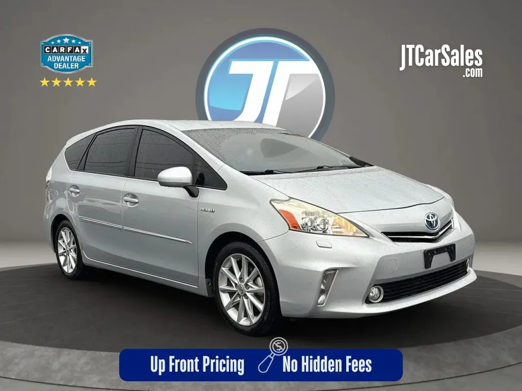 Silver 2014 Toyota Prius v Five Wagon 4D for sale in Broken Arrow, OK