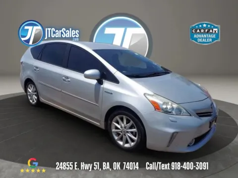 Silver 2014 Toyota Prius v Five Wagon 4D for sale in Broken Arrow, OK