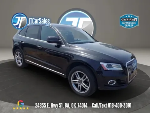 Black 2015 Audi Q5 2.0T Premium Plus Sport Utility 4D for sale in Broken Arrow, OK