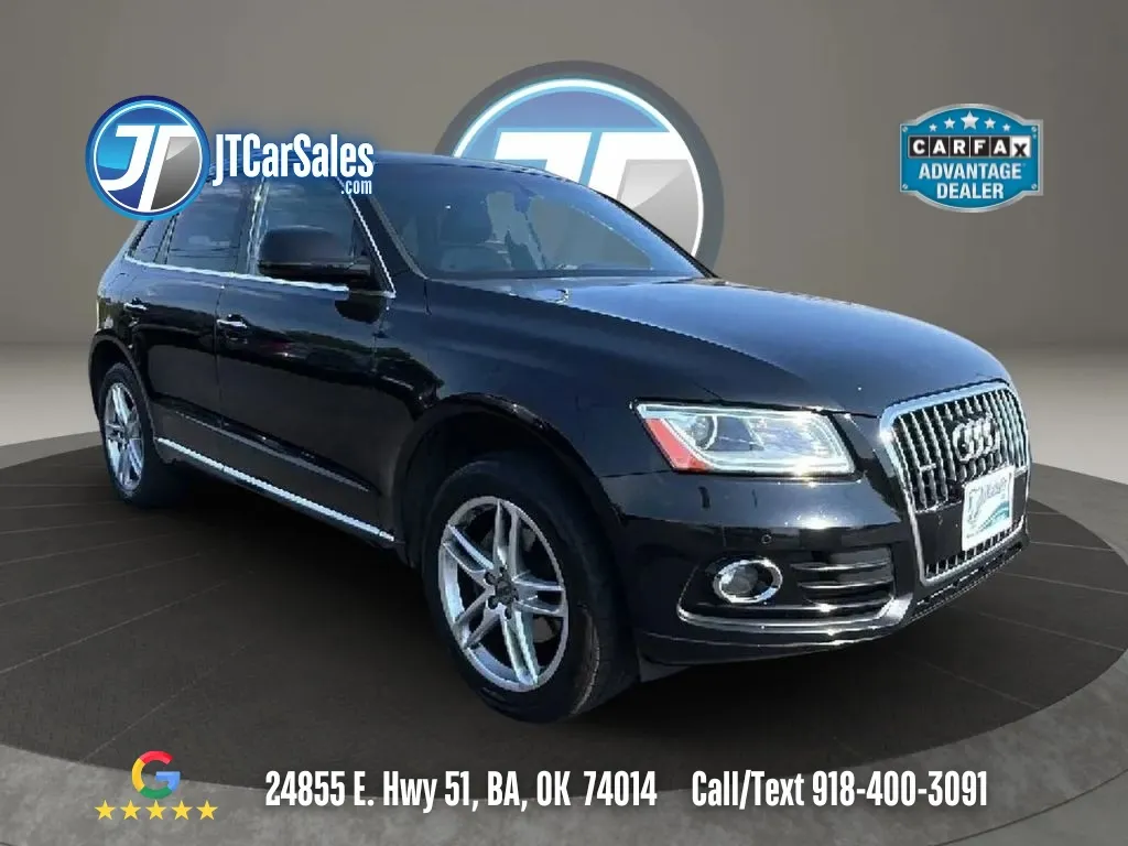 Black 2015 Audi Q5 2.0T Premium Plus Sport Utility 4D for sale in Broken Arrow, OK