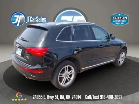 Black 2015 Audi Q5 2.0T Premium Plus Sport Utility 4D for sale in Broken Arrow, OK