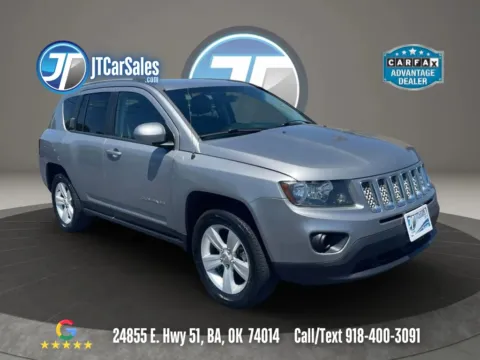 Silver 2016 Jeep Compass Latitude Sport Utility 4D for sale in Broken Arrow, OK