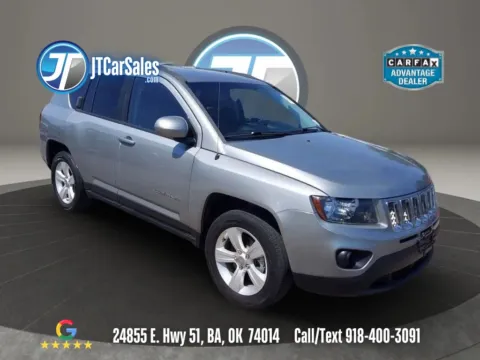 Silver 2016 Jeep Compass Latitude Sport Utility 4D for sale in Broken Arrow, OK