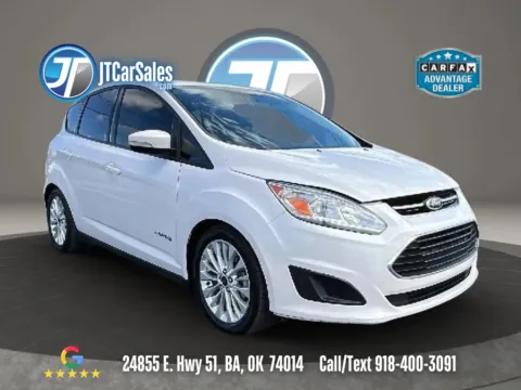 White 2017 Ford C-MAX Hybrid SE Wagon 4D for sale in Broken Arrow, OK