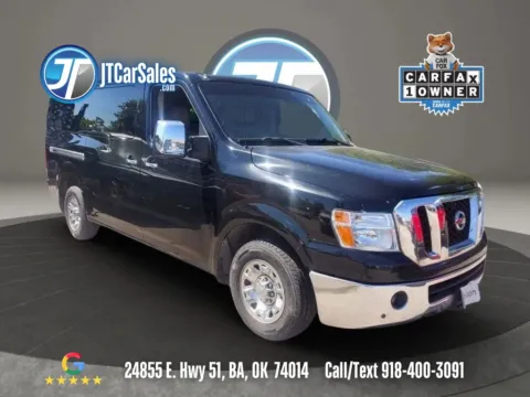 2014 Nissan NV3500 HD Passenger SL Van 3D for sale in Broken Arrow, OK