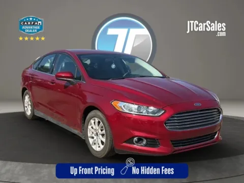 Red 2016 Ford Fusion S Sedan 4D for sale in Broken Arrow, OK