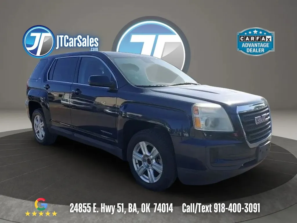 Blue 2016 GMC Terrain SLE-1 Sport Utility 4D for sale in Broken Arrow, OK