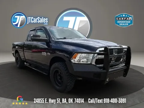 Black 2013 Ram 1500 Crew Cab Express Pickup 4D 5 1/2 ft for sale in Broken Arrow, OK