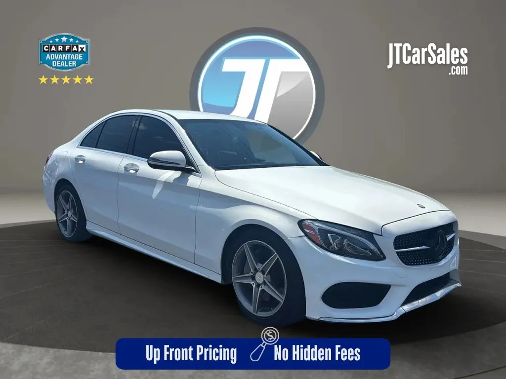White 2016 Mercedes-Benz C-Class C 300 4MATIC Sedan 4D for sale in Broken Arrow, OK