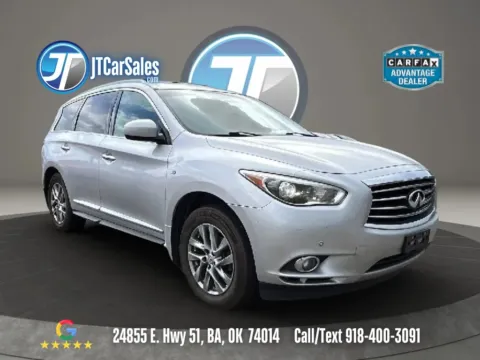 Silver 2015 INFINITI QX60 3.5 Sport Utility 4D for sale in Broken Arrow, OK