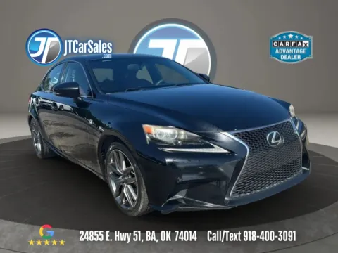 Black 2014 Lexus IS 250 Sedan 4D for sale in Broken Arrow, OK