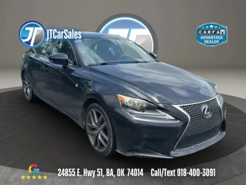 Black 2014 Lexus IS 250 Sedan 4D for sale in Broken Arrow, OK