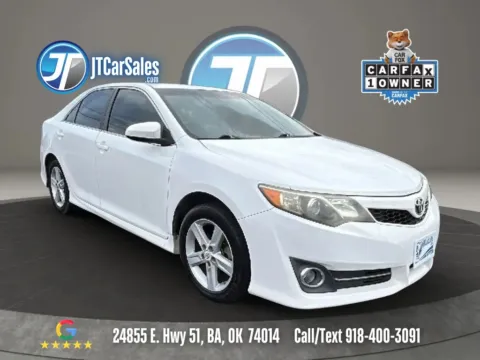White 2012 Toyota Camry SE Sedan 4D for sale in Broken Arrow, OK